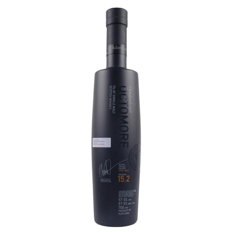 Super Heavily Peated Octomore 15.2 Islay Scotch Whisky Bruichladdich Distillery 700ML