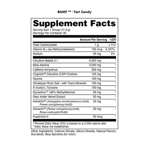 Bucked Up BAMF Pre Workout