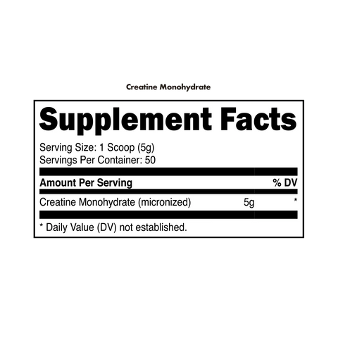 Bucked Up Creatine Monohydrate