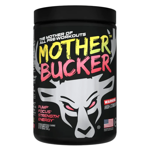 Bucked Up Mother Bucker Pre-Workout | 400mg Caffeine for Extreme Energy, Focus & Pumps