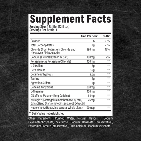 Bum Thavage  RTD Pre Workout