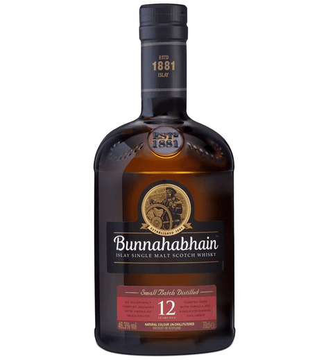 Single Malt Scotch Lightly Peated 12yr Whisky Bunnahabhain