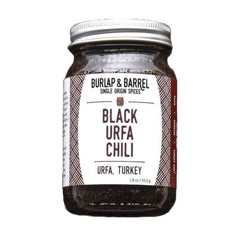 Black Urfa Chili Flakes Spices 1.8OZ Burlap & Barrel