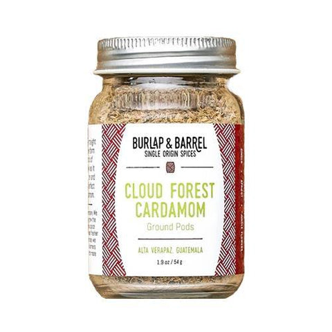 Ground Cardamom Pods Coarse Powder 1.9OZ Burlap & Barrel