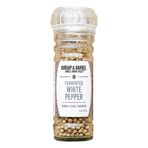 Fermented White Pepper Grinder 1.8OZ Burlap & Barrel