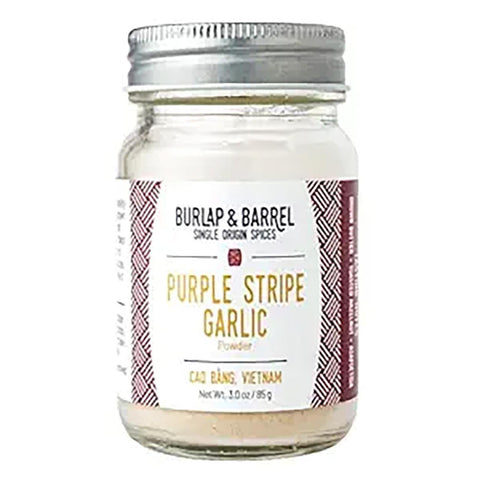 Purple Stripe Garlic Heirloom Varietal 1.8OZ Burlap & Barrel