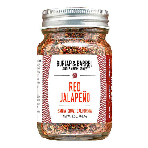 Red Jalapeno Dried 2oz El Jefe Variety Burlap & Barrel