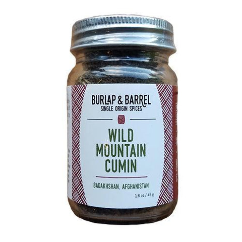 Wild Mountain Cumin Hand-Picked Spice 1.6OZ Burlap & Barrel