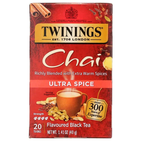 Ultra Spice Rich Aroma Chai Tea Blend TWINING TEA