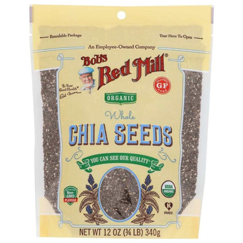 Organic Chia Seeds 12 oz Pack BOB'S RED MILL