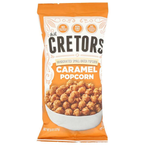 Caramel Corn Copper Kettle Crafted Snack GH CRETORS 8oz