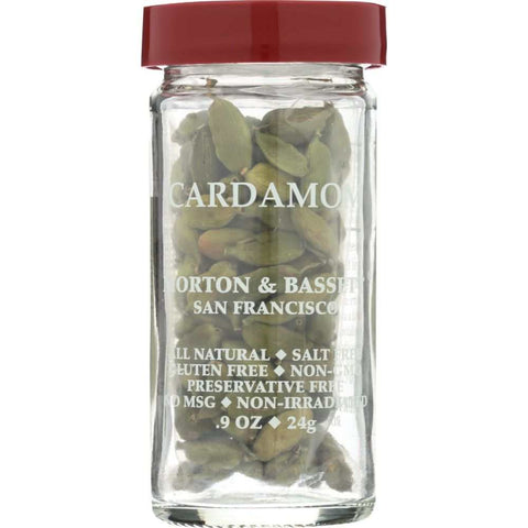 Cardamom Fresh Aromatic Spice Essentials 0.9 oz MORTON & BASSETT
