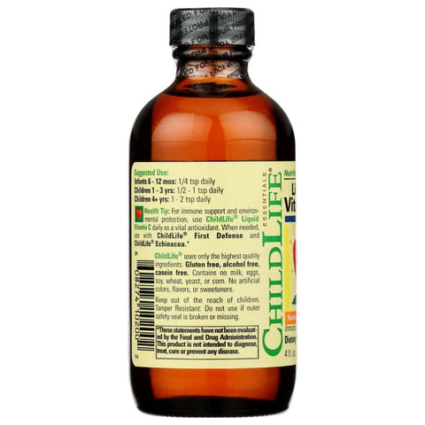 Liquid Vitamin C Immune Support Kids Supplement CHILDLIFE