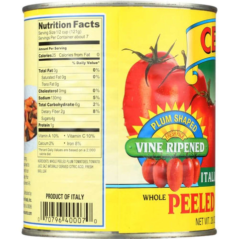 CENTO Italian Style Whole Peeled Tomatoes 28 oz Can