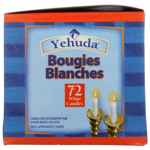 Sabbath Candles Premium 72 pc Candle YEHUDA