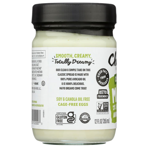 Avocado Oil Classic Mayo 12 oz CHOSEN FOODS