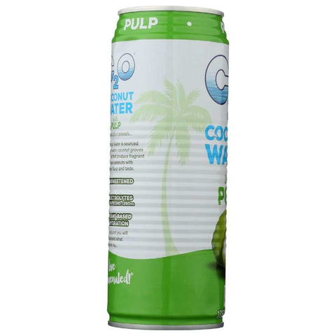 C2O Hydrating All-Natural Pulp Coconut Water Drink 17.5oz