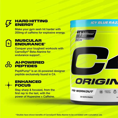 C4 Original Pre workout Powder