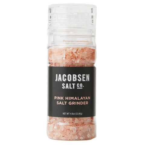 Pink Himalayan Salt Grinder Mineral-rich Salt 3.45OZ Jacobsen Salt Co