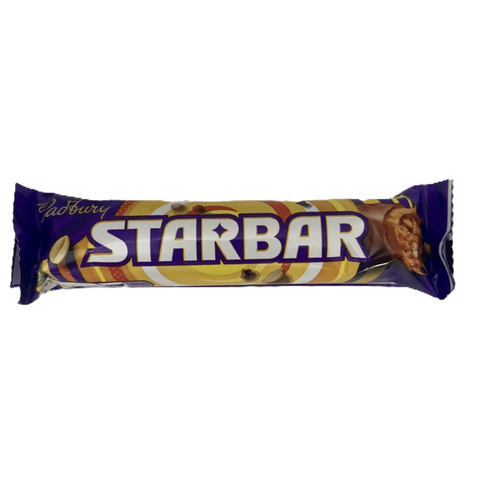 Cadbury Starbar – Honeycomb & Caramel Chocolate Bar 40g (UK)