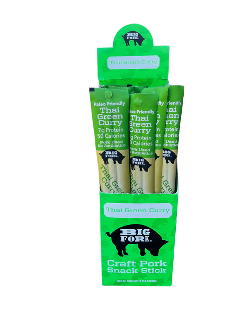 Craft Pork Snack Sticks One Case 20 Sticks Big Fork Brands