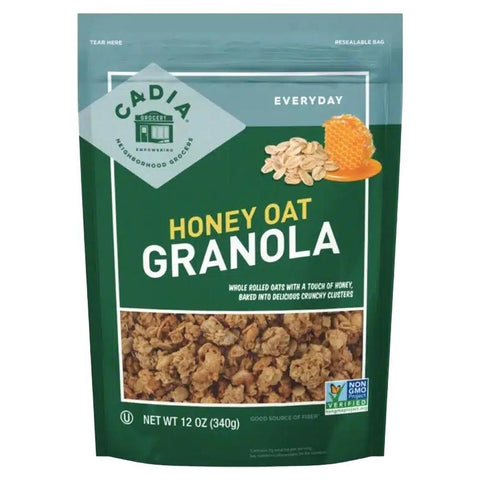 Honey Oat Granola 12OZ CADIA