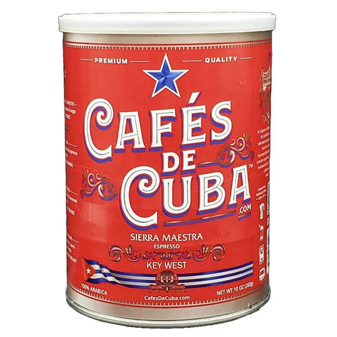 Cuban-Style Dark Roast Espresso Coffee Sierra Maestra Cafes De Cuba 10OZ