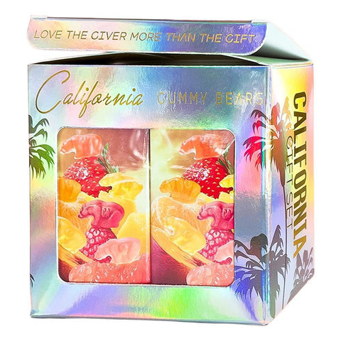 Fruit Mix & Sunset Paradise Gummy Bears Gift Box California