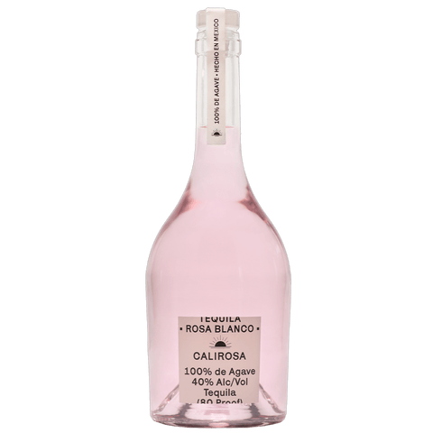Tequila Blanco Aged in Red Wine Barrels Calirosa - Rosa 750ML