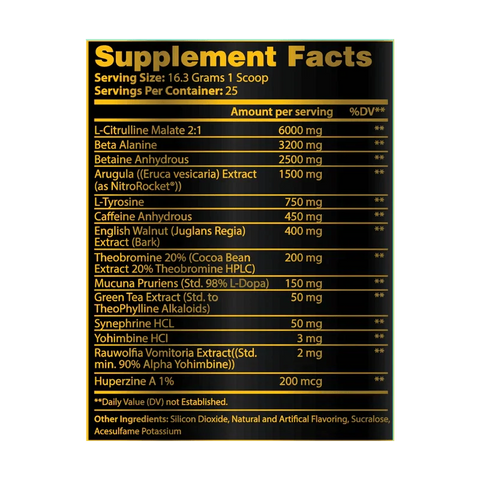 Cannibal Ferox Pre-Workout