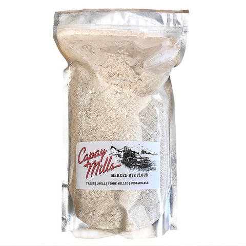 Wholegrain Rye Flour 2LBS Capay Mills
