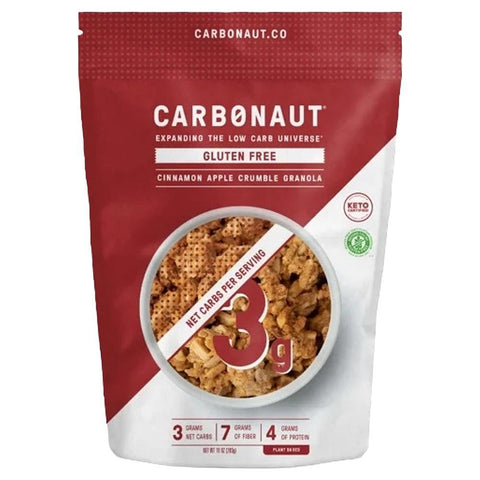 Cinnamon Apple Crumble Gluten-Free Granola 10OZ Carbonaut