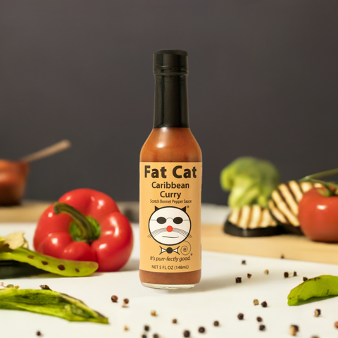 Caribbean Curry Scotch Bonnet Pepper Hot Sauce