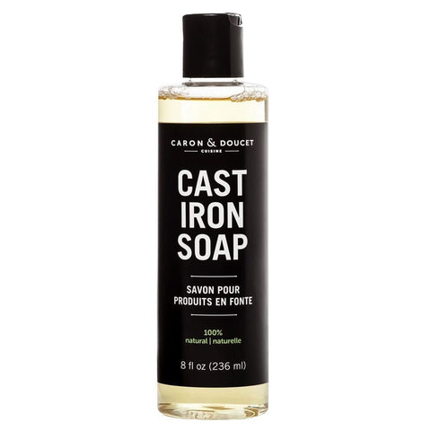 Cast Iron Natural Cleaning & Seasoning Soap 16OZ Caron & Doucet