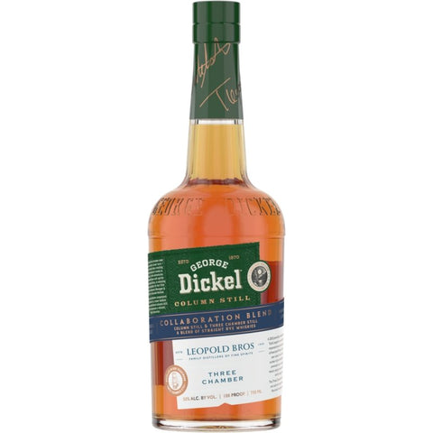 Blended Rye Whiskey 750ML Cascade Hollow Distillery George Dickel x Leopold Bros. Collaboration