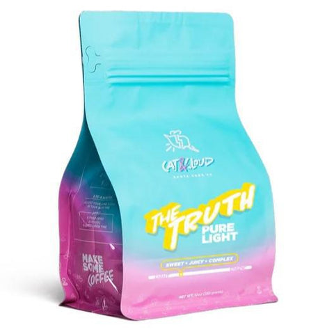 The Truth Light Roast Coffee Beans 10OZ Cat & Cloud
