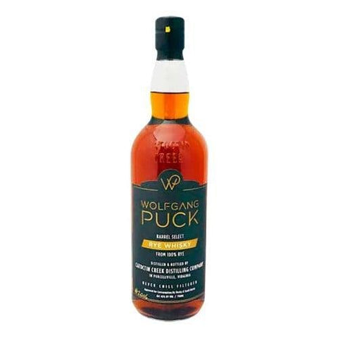 Wolfgang Puck Barrel-Select Rye Whisky 750ML Catocin Creek Distilling