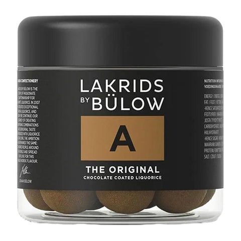 Chocolate Covered Licorice The Original 125G Lakrids by Bulow