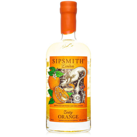 Zesty Orange Citrus London Dry Gin 750ML Sipsmith