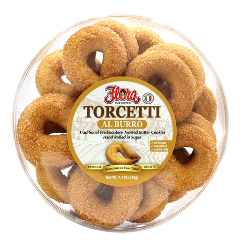 Butter Twisted Cookies 7.4 oz Torcetti Al Burro