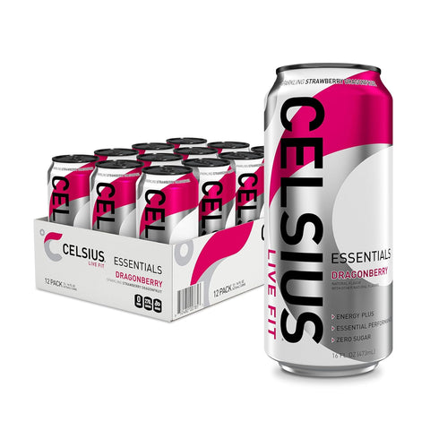 Celsius Essentials Energy Drinks 270mg Caffeine
