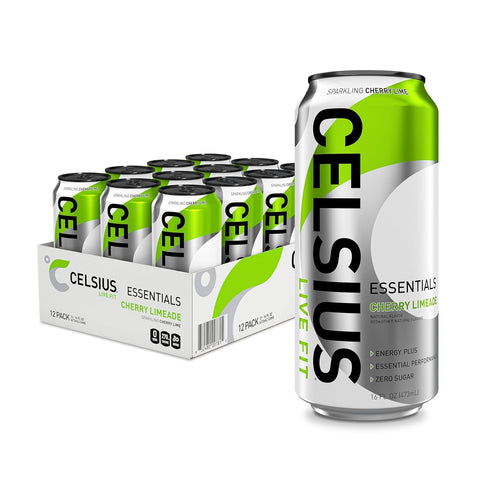 Celsius Essentials Energy Drinks 270mg Caffeine