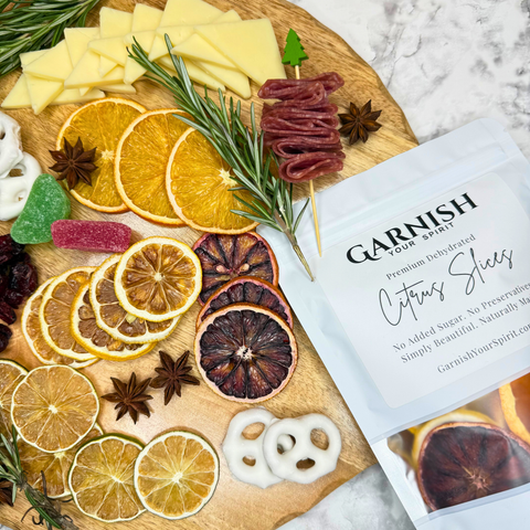 Dehydrated Citrus Mix Hand-Selected Dried Lemon Lime Orange Blood Orange