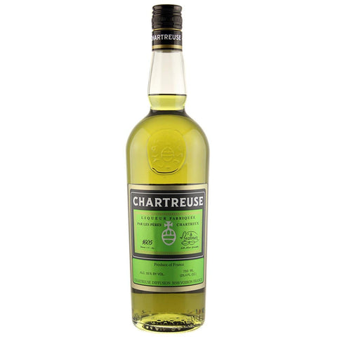 Chartreuse Natural Green Color Liqueur 750ML