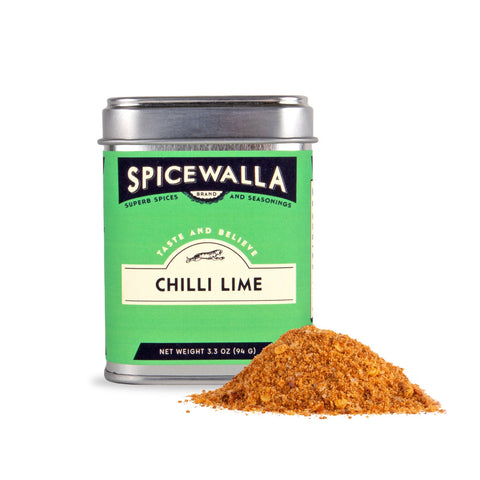 Chilli Lime Mildly Spicy Seasoning Big Tin 3.3 oz Spicewalla