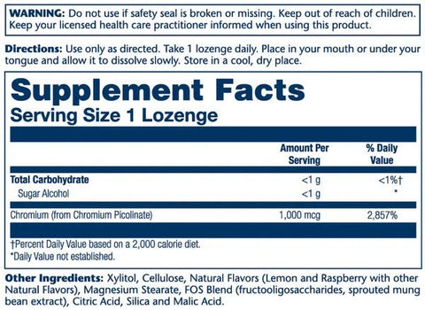 Chromium Picolinate 1000mcg