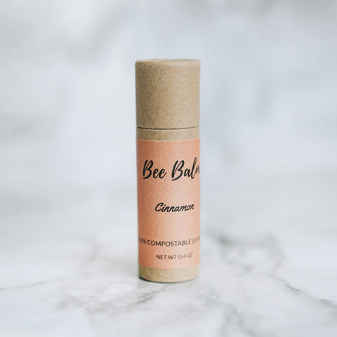 Bee Balm Cinnamon Spicy Lip Balm Sticks - 6 Sticks