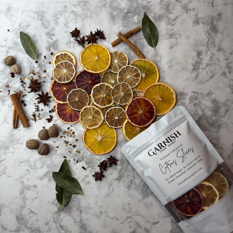 Dehydrated Citrus Mix Hand-Selected Dried Lemon Lime Orange Blood Orange