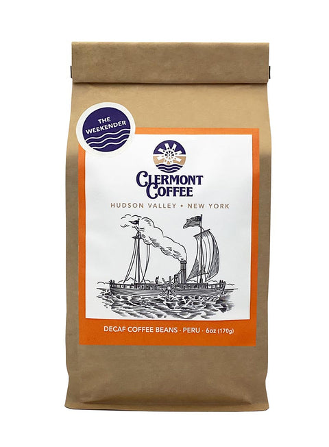 Clermont Coffee Decaffeinated Peru 6oz Coffee Bag