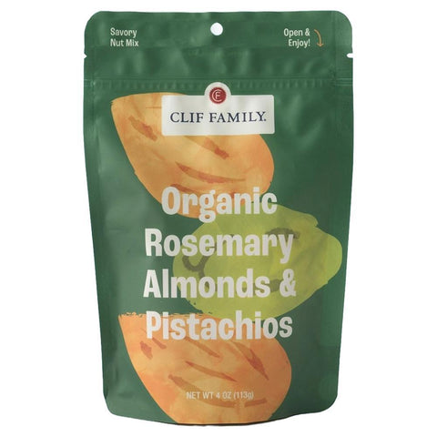 Organic Rosemary Almonds & Pistachios Snack 4OZ Clif Family Winery & Farm
